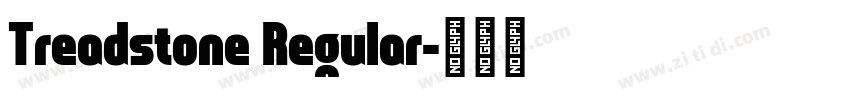 Treadstone Regular字体转换